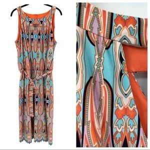 R&K Originals Midi Dress Size 14W